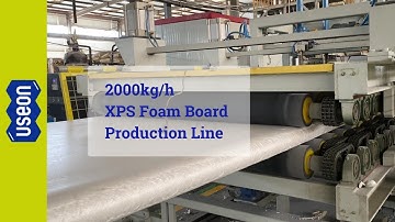 2000kg/hr XPS Production Line Has Been Up and Running for One Year
