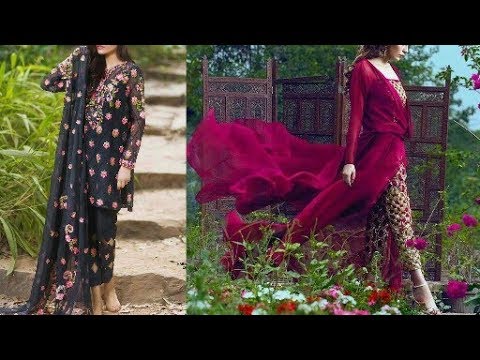 glowing skin captions New Strait Pant Designer Suit/Kameez collection| Latest Pant suit collection|Beautiful You