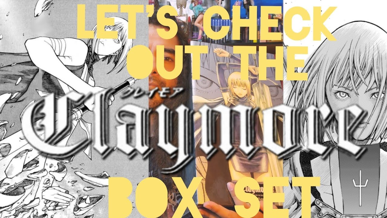 LET'S CHECK OUT THE CLAYMORE BOXSET! 27 VOLUMES! ⚔️ - YouTube