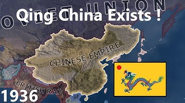 What If The Qing Empire Returned In 1936 ? Hoi4 Timelapse