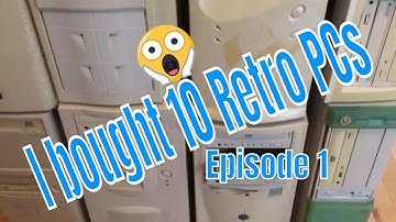 I bought 10 Retro PCs. Eposide 1: Fujitsu Siemens Scenic xB Intel Pentium III 933MHz. MS-DOS Fun