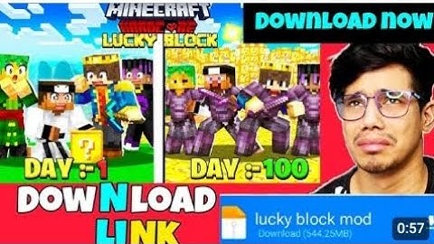 Lucky block mod for Minecraft pe 1.21 #subhgaming  #gamerfleetmlg #minecraft #short   #viral