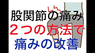 変形性股関節症、股関節の痛みを改善する2つの方法|兵庫県西宮ひこばえ整骨院