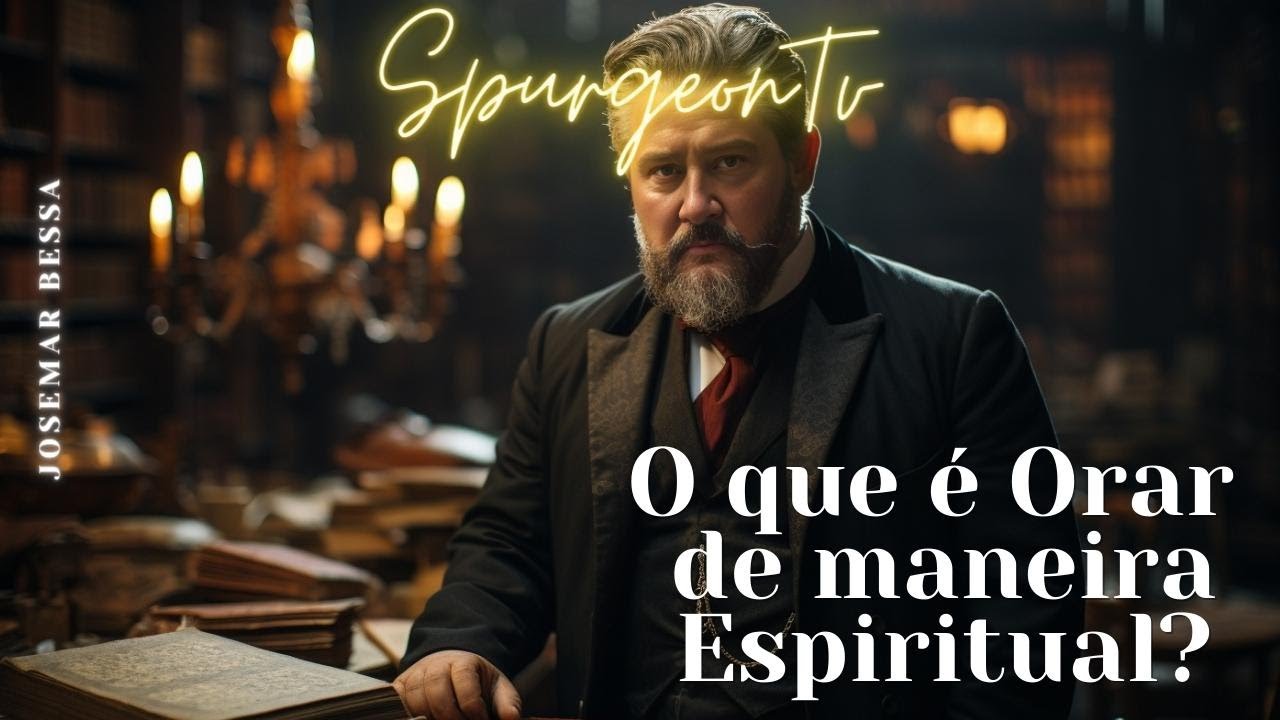 O que é Orar de maneira Espiritual? | C. H. Spurgeon (1834 -1892 ) @Josemar Bessa