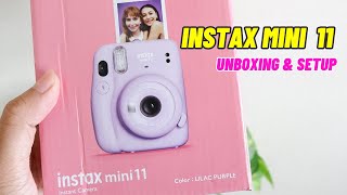 Fujifilm INSTAX Mini 11 Unboxing & Setup | Best Instant Camera !!