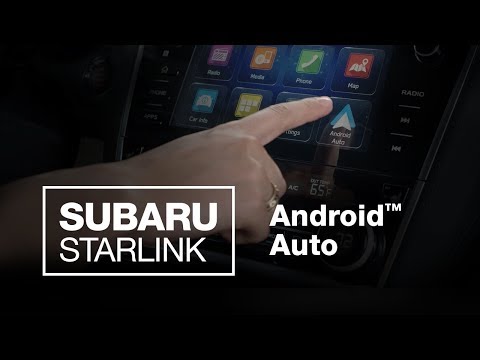 SUBARU STARLINK Multimedia: Android Auto (2018 Updated)