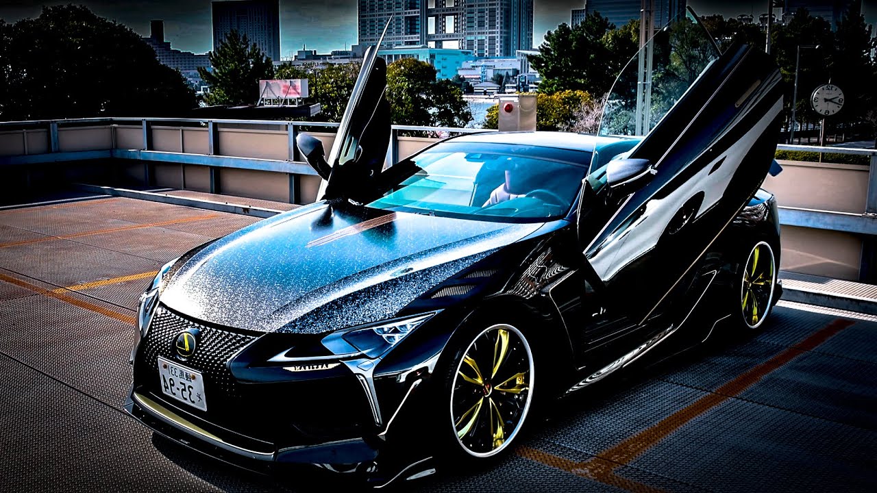 TOKYO Sunny Day【Lexus LC500 Scissors Door custom】 - YouTube