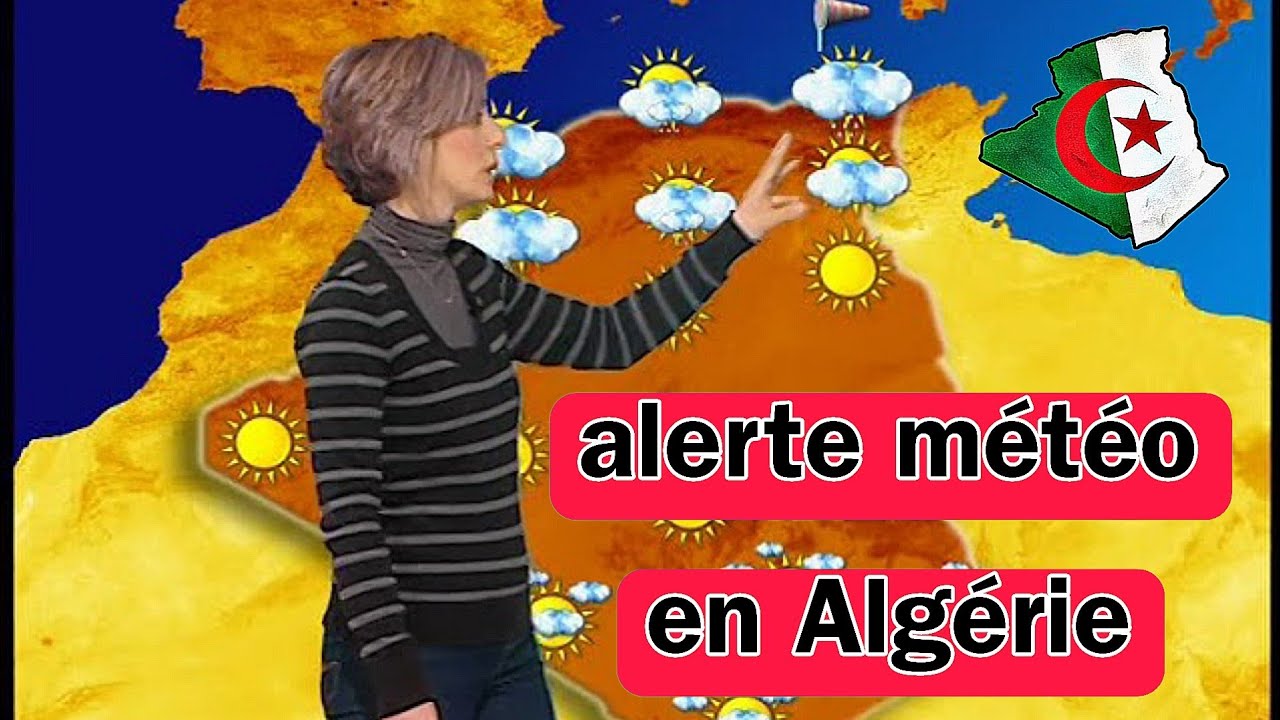 Alerte météo en Algérie : pluies intenses, orages et vents violents cette semaine