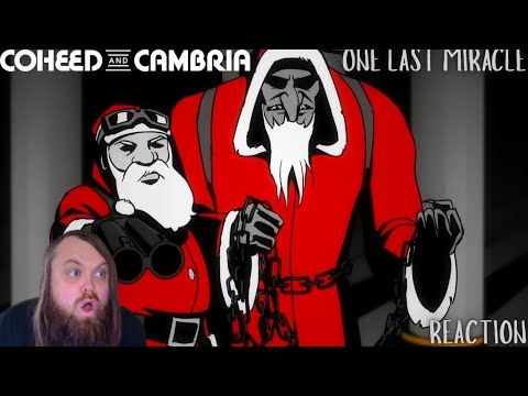 Santa and Krampus Save Us! Coheed and Cambria - "One Last Miracle" (REACTION)