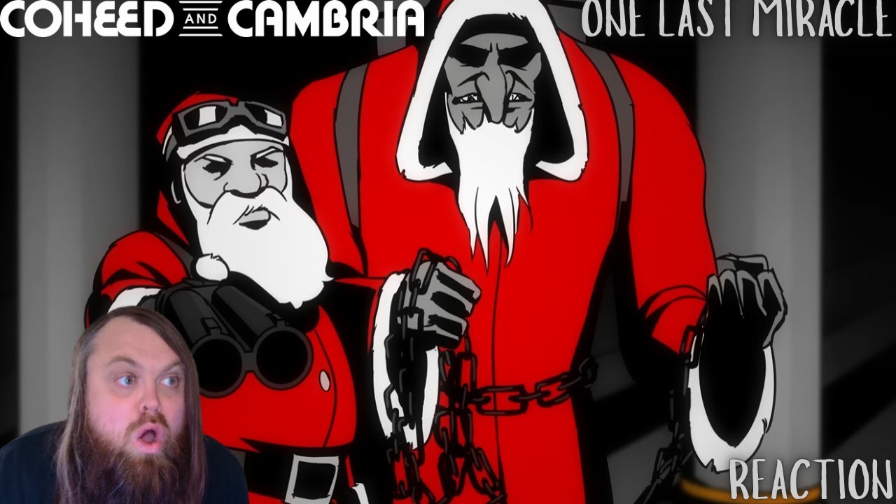Santa and Krampus Save Us! Coheed and Cambria - "One Last Miracle" (REACTION)