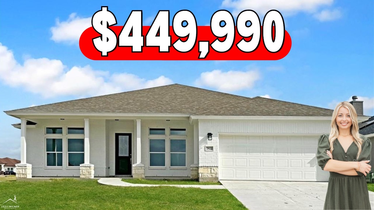 Hogan Homes on the Southside of Corpus Christi | Brazos Floor Plan | 4 Bed | 3 Bath | Office