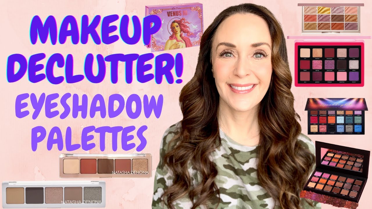 MAKEUP DELCUTTER SERIES \\ VIDEO #6 \\ EYESHADOW PALETTES \\ 30!! TO GO THROUGH