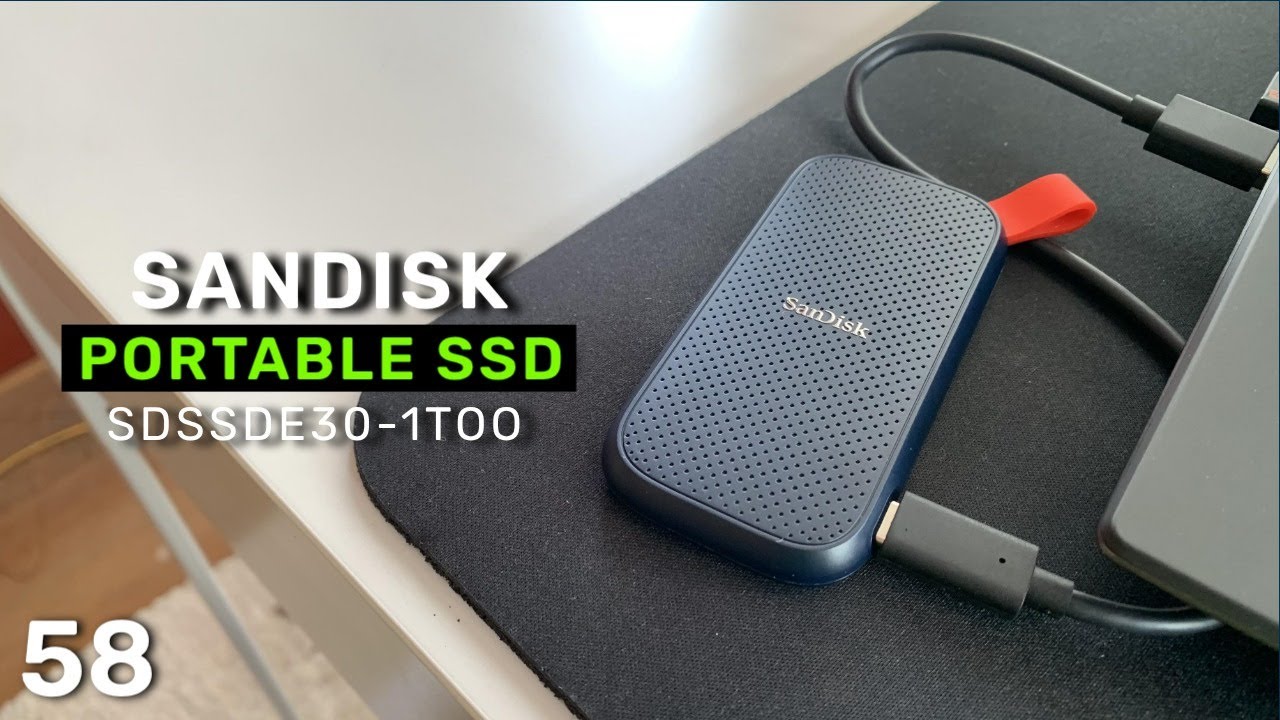 SANDISK 1TB Portable SSD-SDSSDE30-1T00-G26 (2025) | Unboxing