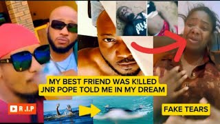 Film Producer Is a LIAR ! I Saw Jnr Pope In My DREAM His Best Friend CRIES OUT #jnrpope #trending