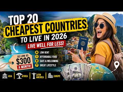 Top Cheapest Countries to Live in 2026 (World Ranking Revealed)
