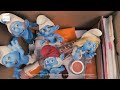 The Smurfs: Clumsy makes a mess in the bathroom HD CLIP