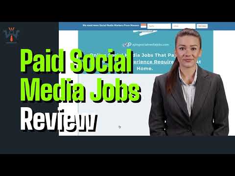 Paid Social Media Jobs Review , Online Social Media Jobs That Pay $25 - $50 Per Hour