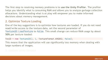 How to Prevent RAM Issues in Unity When Loading External Images