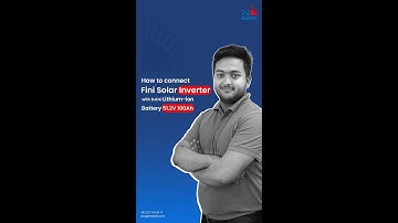 How to connect the Dongjin Fini Solar Inverter with our DJDC Lithium-Ion Battery 51.2V 100Ah!