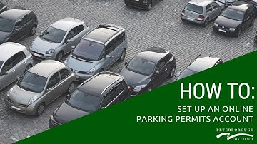 How To Create An Online Parking Permit Account