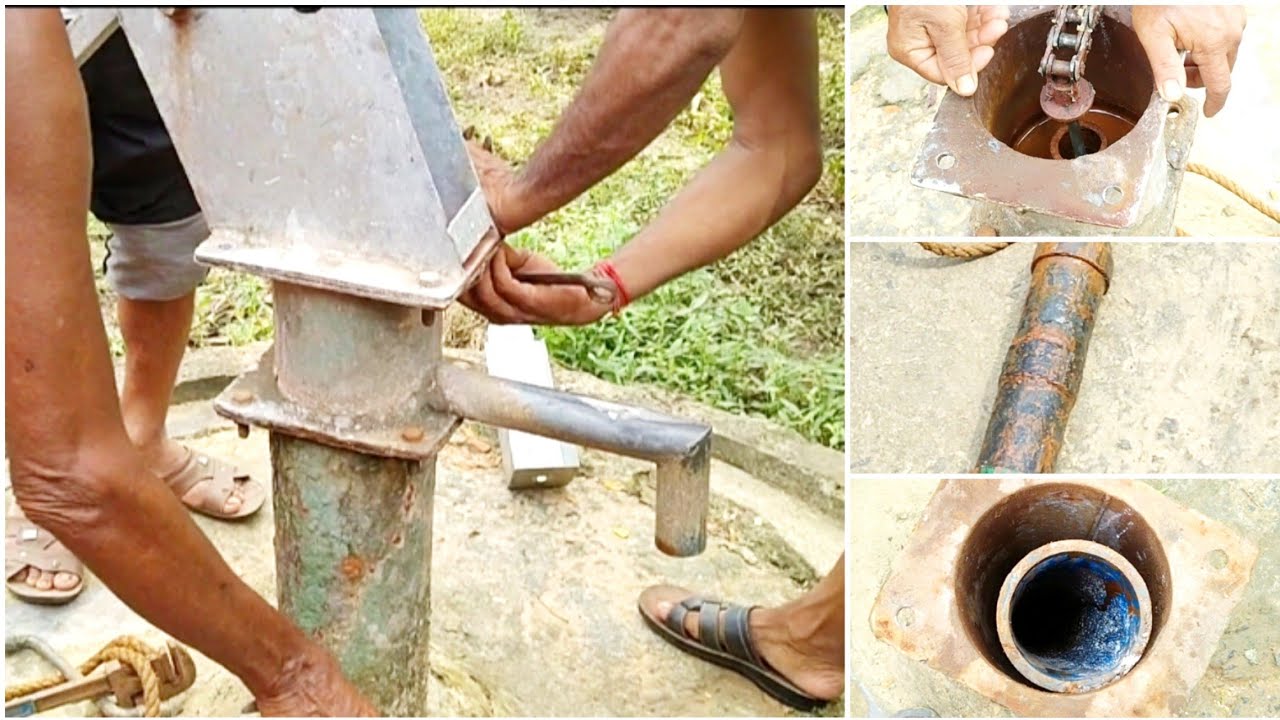 Hand Pump Repairing Water Pump Hand Pump Dismentaling Bore