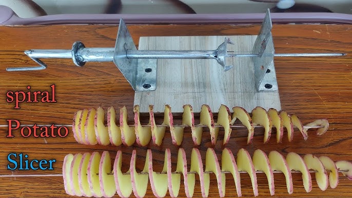 spiral potato chips, It is Twisted Chips Maker built in spr…