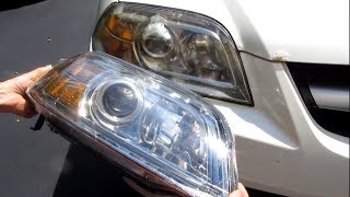 Acura MDX  Full Headlight Assembly Replacement