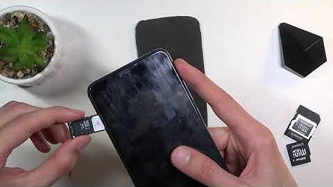 How to Insert Nano SIM and Micro SD Cards into XIAOMI Mi 8 Lite