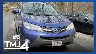 Family's car stolen with Christmas gifts inside