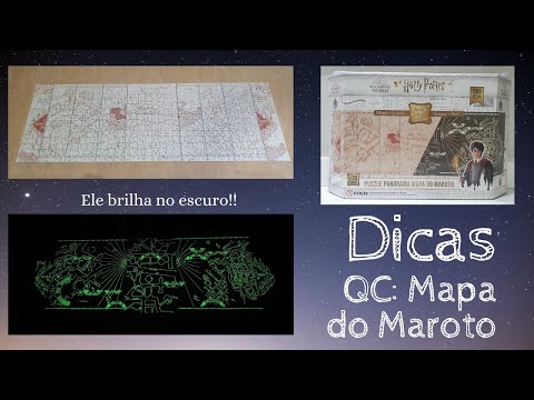 Dicas: Quebra-Cabeça: Mapa do Maroto - EP.23