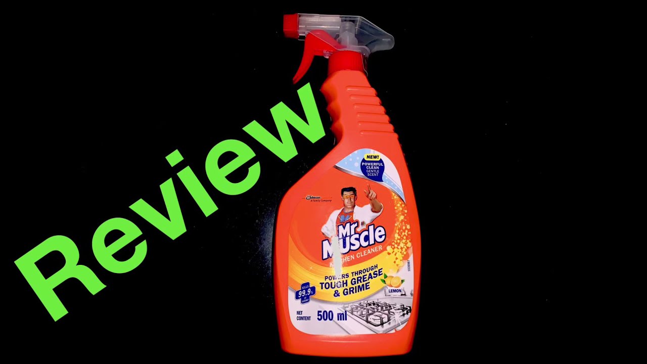 Review Mr. Muscle Kitchen Cleaner YouTube