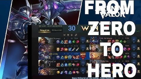 HOW TO PLAY NAKROTH - FROM ZERO TO HERO - ARENA OF VALOR ( AOV)