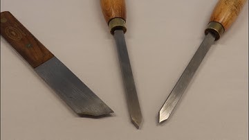 Wood Turning, using Parting Tool, Skew on the Wood Lathe, How To for beginner wood turners  Part 1