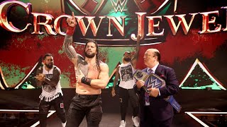 WWE Crown Jewel 2022 PPV Full Match Results  HDR