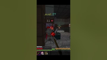 Crazy 1v2 in bedwars! #minecraft #bedwars #hypixel