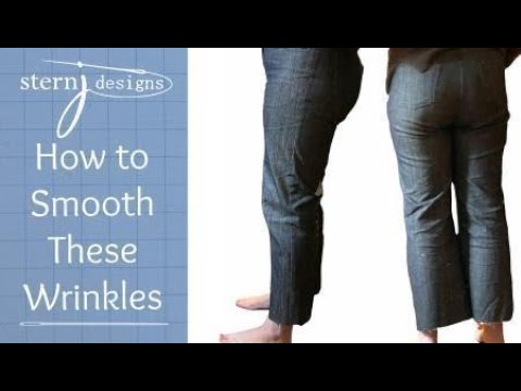 Taking in the Crotch on Jeans: A Professional's Process - YouTube