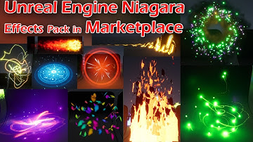 Unreal Engine Niagara Effects pack in marketplace