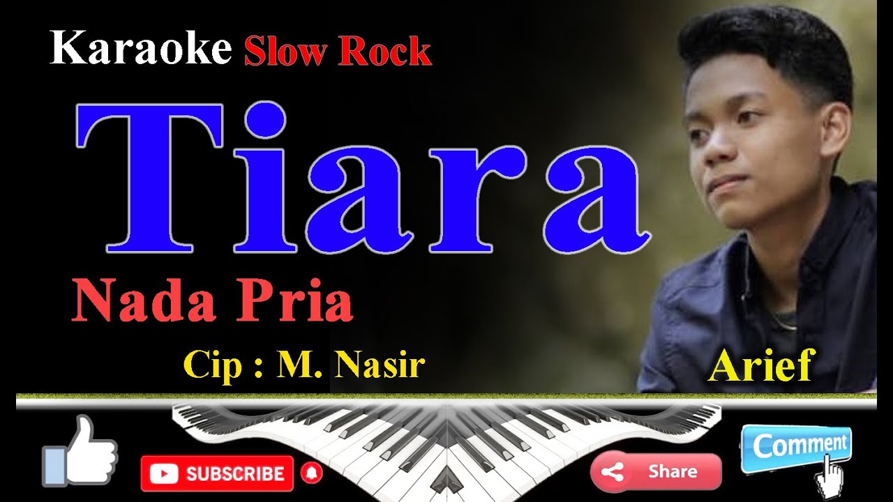 Karaoke Tiara Nada cowok Kris Arief YouTube YouTube