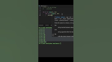 Multiplication table using for loop in Python #python #forloops