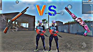 M1887 No Skin Vs Spas12 -  para SUMSUNG A3, A5, A6, A7, J2, J5, J7, S5, S6, S7, S9, A10 #freefire