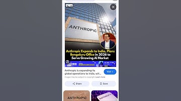 Anthropic AI Bangalore Office #ainews #ai #openai #anthropic  #aiupdates #ai2025  #news #indiaai