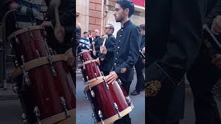 🥁 Batería 🥁 Banda de Música Carmen de Salteras Procesión de la Virgen del Amparo 12/11/2023 Sevilla