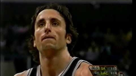 Manu Ginobili: Leading the Spurs over the Clippers (2005, 40 points)