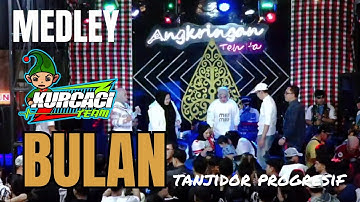 MELEDAK PENONTON DI ANGKRINGAN TEH ITA  || BULAN MEDLEY versi TANJI PROGRESIF FILY KURCACI