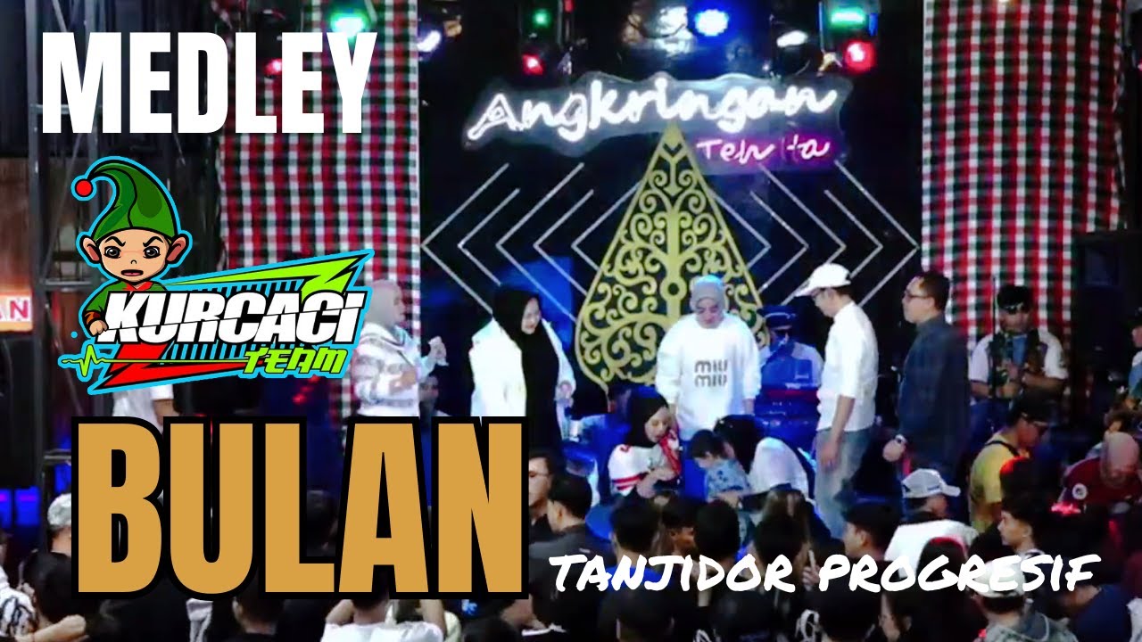 MELEDAK PENONTON DI ANGKRINGAN TEH ITA  || BULAN MEDLEY versi TANJI PROGRESIF FILY KURCACI