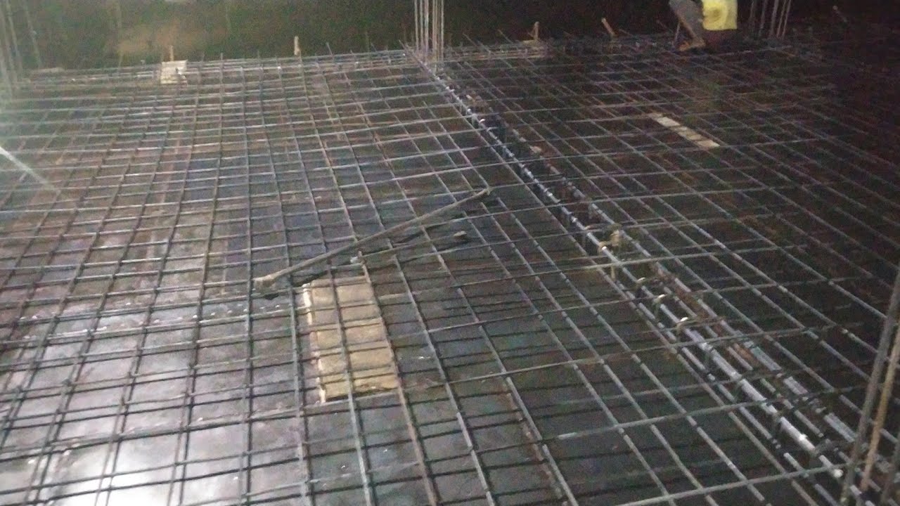 How to mix cement and concrete for buliding slab YouTube