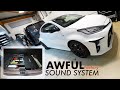 Toyota yaris gr sound system audison  hertz car audio