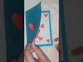 #short #DIY creative by card #easy paper card
