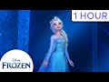 Elsas magical winter wonderland  1hour compilation  frozen