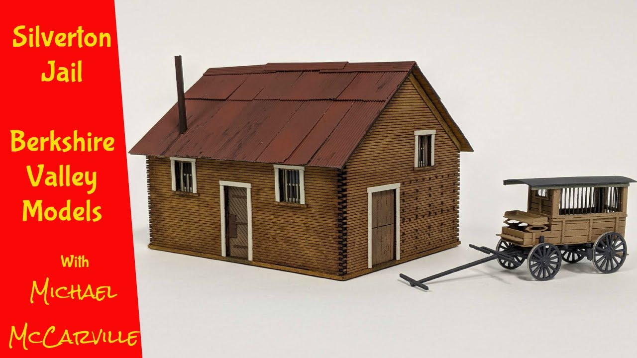 Ep 120 HOWTO Silverton Jail in two stained versions, Berkshire Valley